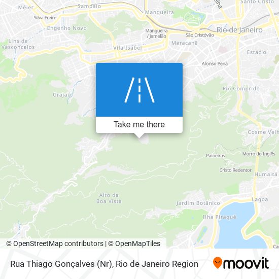 Mapa Rua Thiago Gonçalves (Nr)