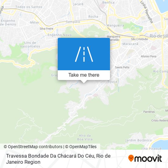 Travessa Bondade Da Chácará Do Céu map