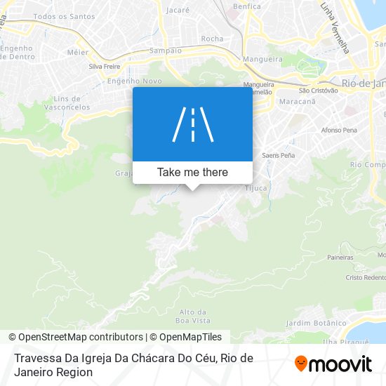 Travessa Da Igreja Da Chácara Do Céu map