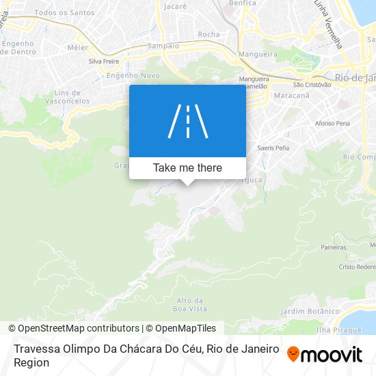Mapa Travessa Olimpo Da Chácara Do Céu