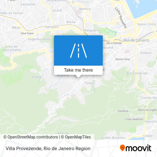 Villa Provezende map