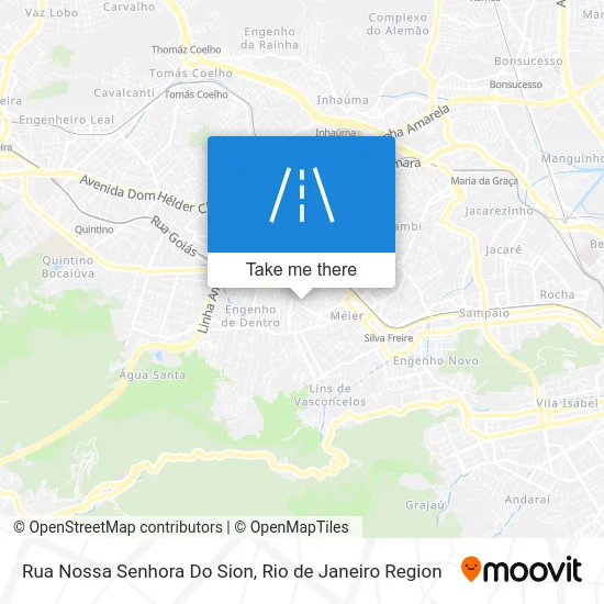 Rua Nossa Senhora Do Sion map
