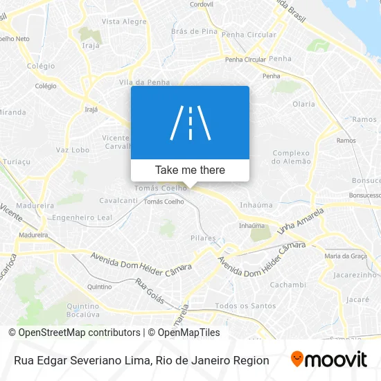 Rua Edgar Severiano Lima map