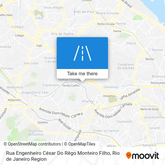 Rua Engenheiro César Do Rêgo Monteiro Filho map