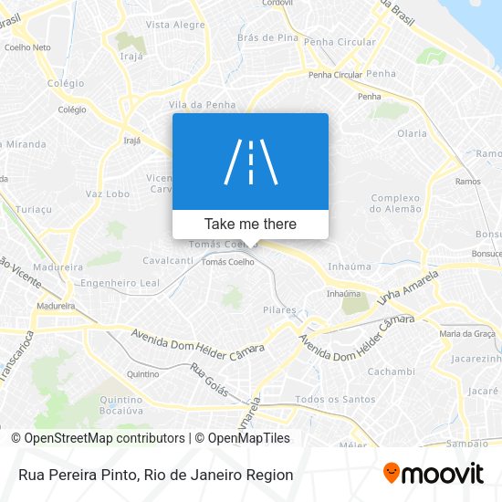 Rua Pereira Pinto map
