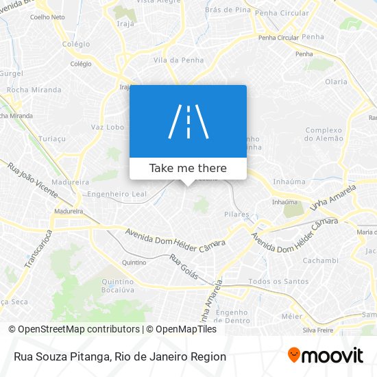 Rua Souza Pitanga map