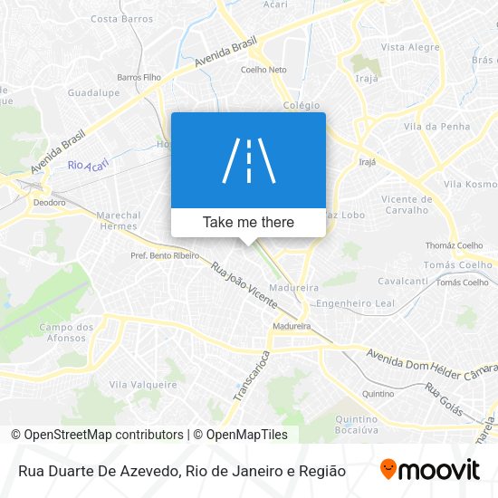 Rua Duarte De Azevedo map
