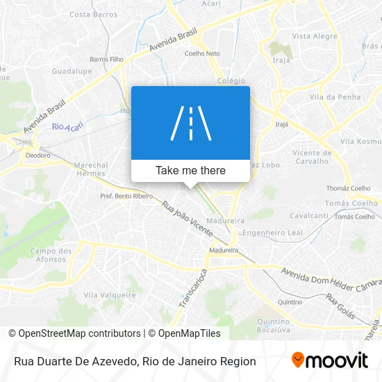 Rua Duarte De Azevedo map