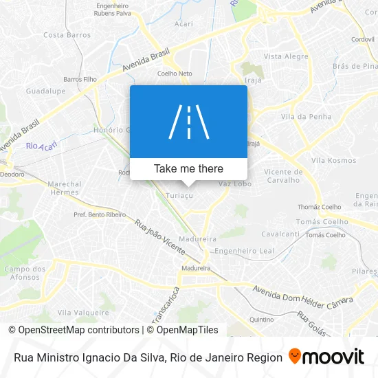 Rua Ministro Ignacio Da Silva map