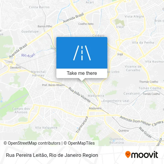 Rua Pereira Leitão map