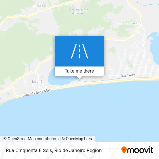 Rua Cinquenta E Seis map