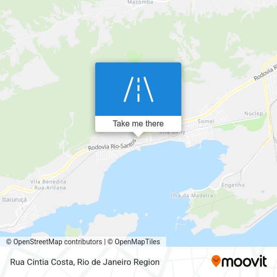 Rua Cintia Costa map