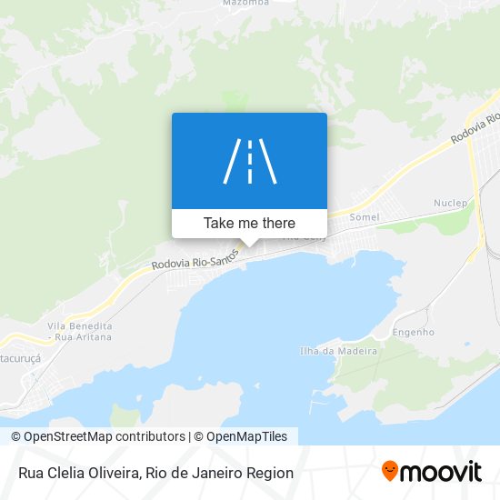 Rua Clelia Oliveira map