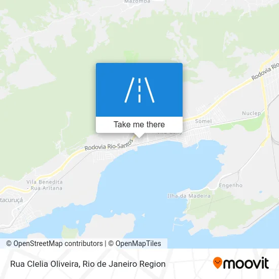 Rua Clelia Oliveira map