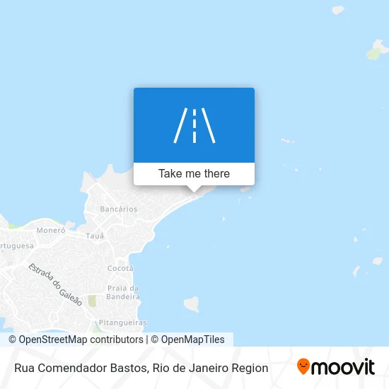 Rua Comendador Bastos map