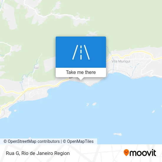 Rua G map