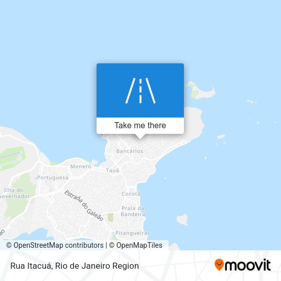 Rua Itacuá map
