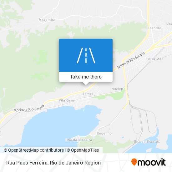 Rua Paes Ferreira map