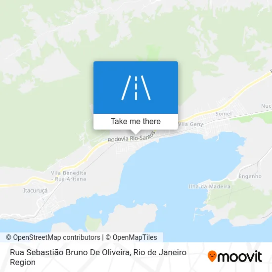 Rua Sebastião Bruno De Oliveira map