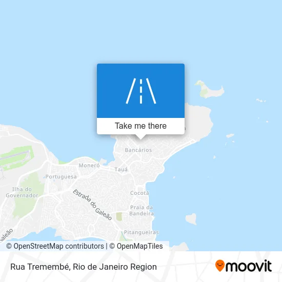 Rua Tremembé map