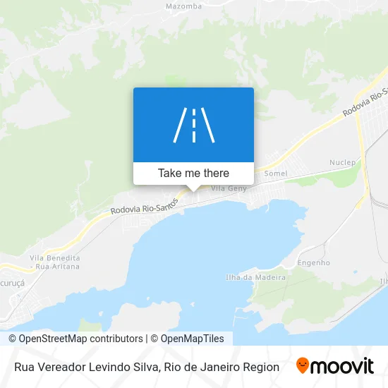 Rua Vereador Levindo Silva map