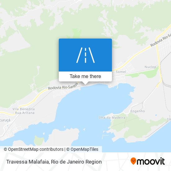 Mapa Travessa Malafaia