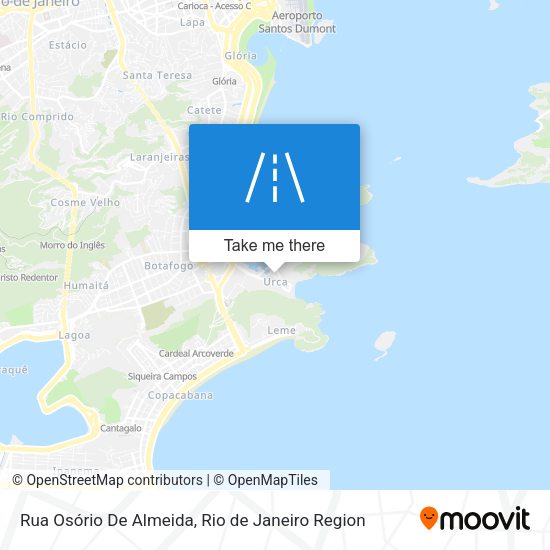 Rua Osório De Almeida map