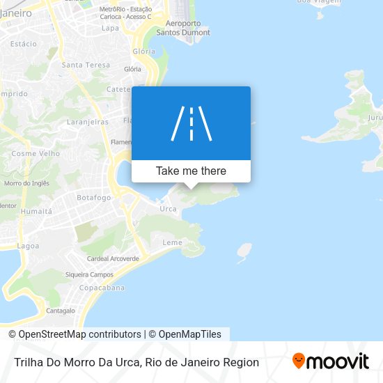Trilha Do Morro Da Urca map
