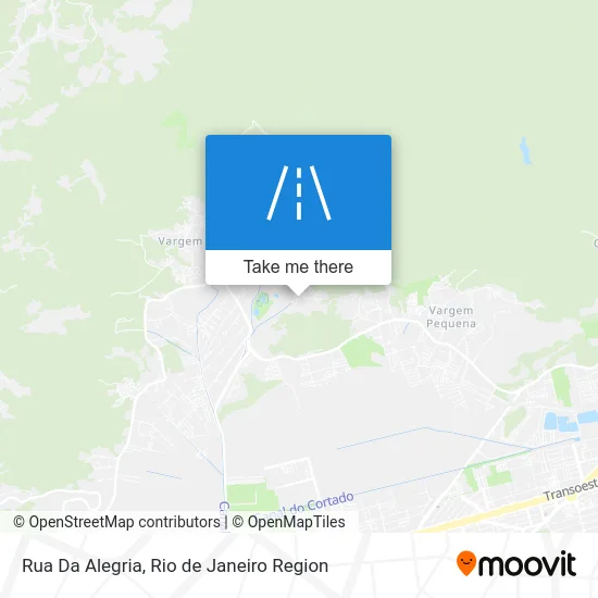 Rua Da Alegria map