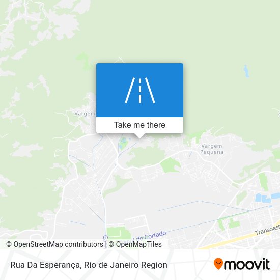 Rua Da Esperança map