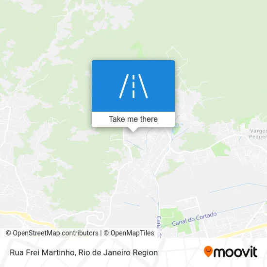 Rua Frei Martinho map