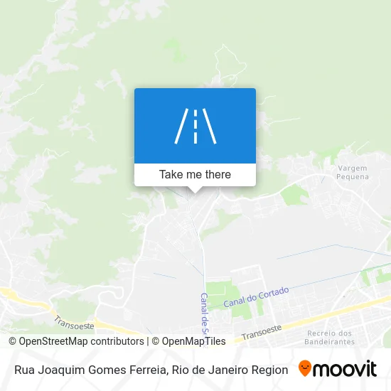 Rua Joaquim Gomes Ferreia map