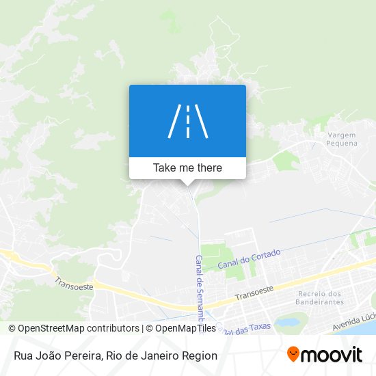 Rua João Pereira map