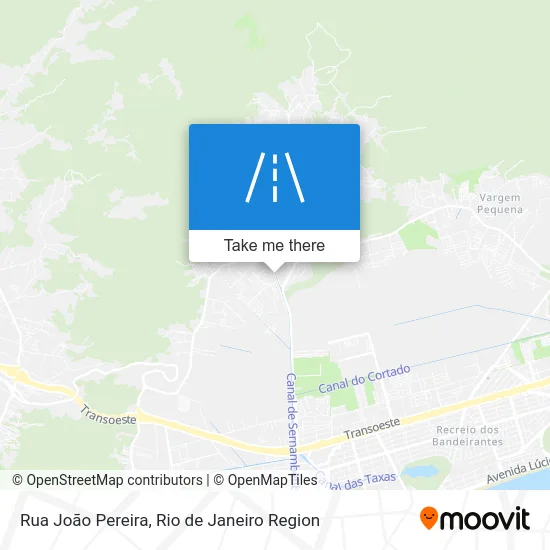 Rua João Pereira map