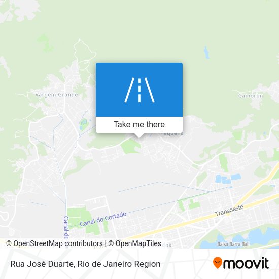 Rua José Duarte map