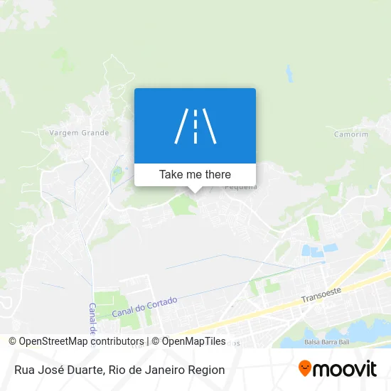 Rua José Duarte map