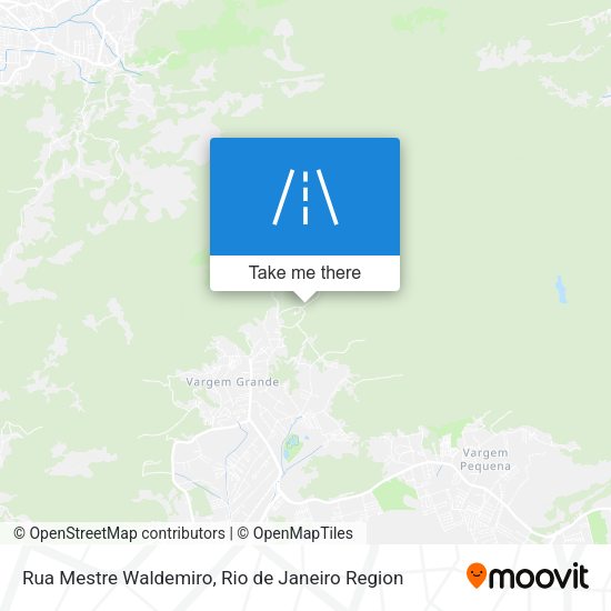 Rua Mestre Waldemiro map