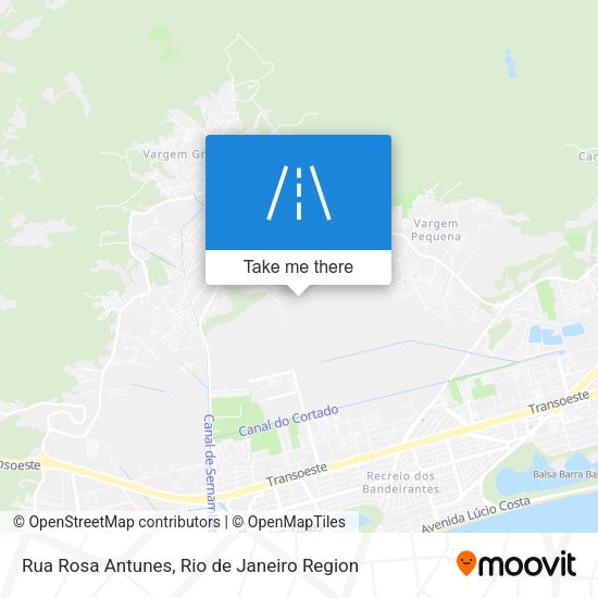 Rua Rosa Antunes map