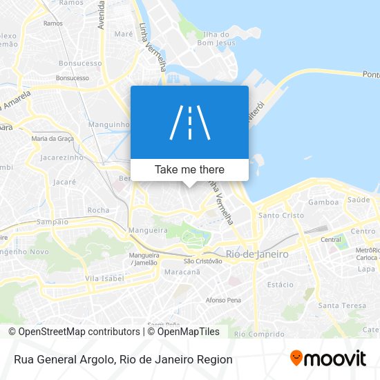 Rua General Argolo map
