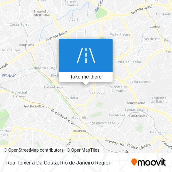 Rua Teixeira Da Costa map