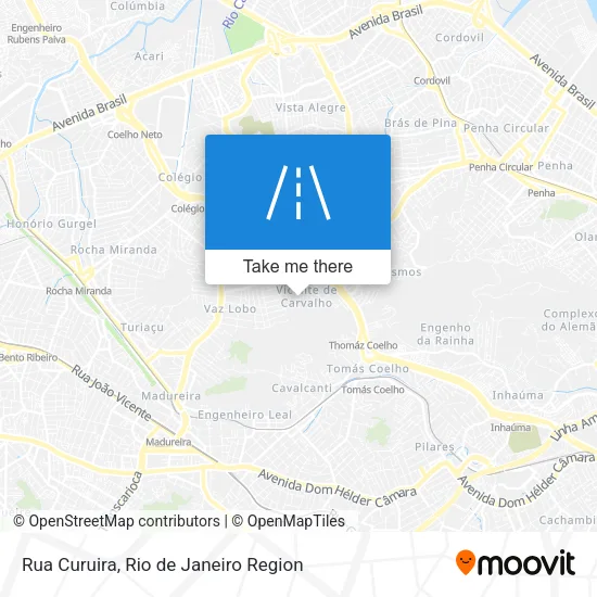 Rua Curuira map
