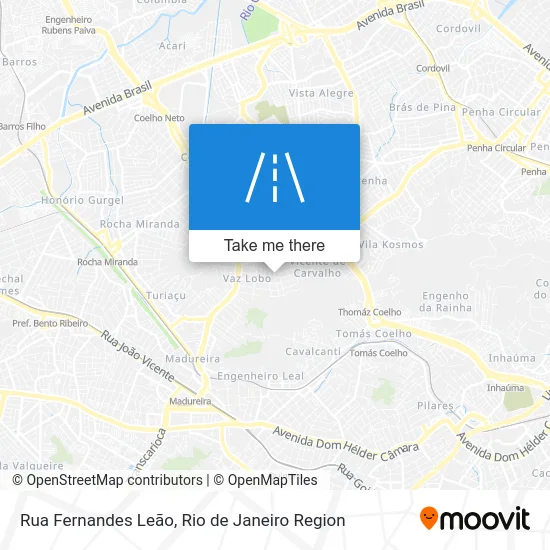 Rua Fernandes Leão map