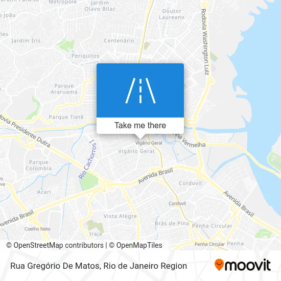Rua Gregório De Matos map