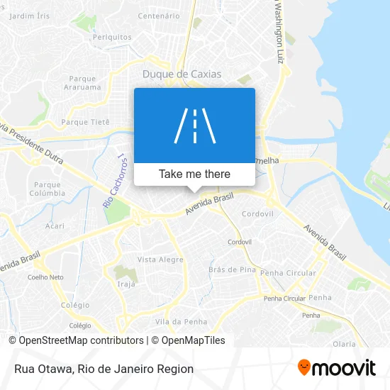 Rua Otawa map