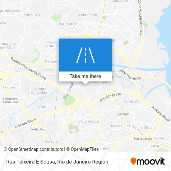 Rua Teixeira E Sousa map