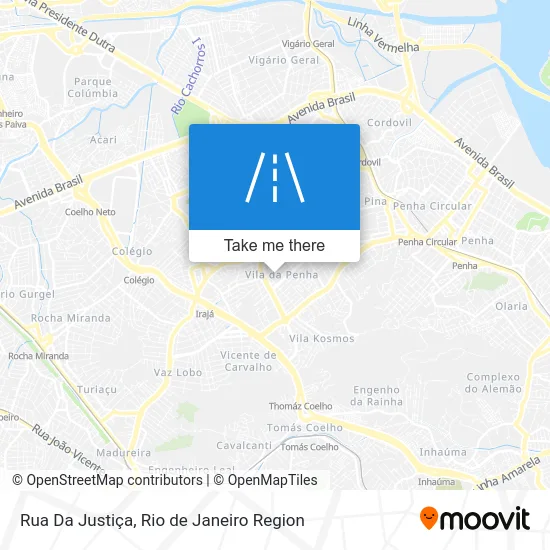Rua Da Justiça map
