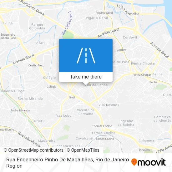 Rua Engenheiro Pinho De Magalhães map