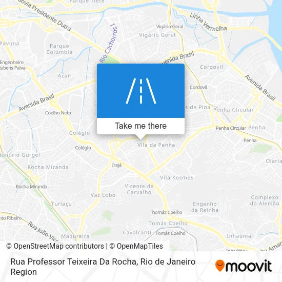 Rua Professor Teixeira Da Rocha map