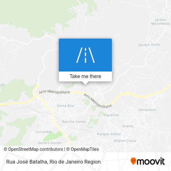 Rua José Batalha map