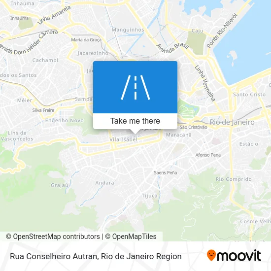 Rua Conselheiro Autran map